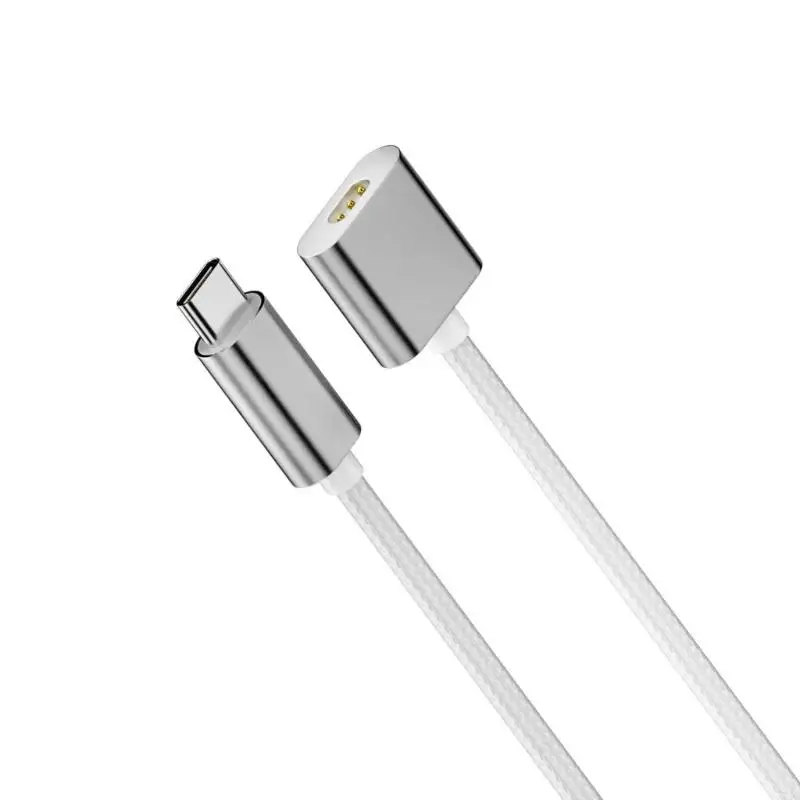 Conexión fmagnética flexible 1M USB/Tipo C alambre cargador para cepillo dientes LFTB01-P 77JC