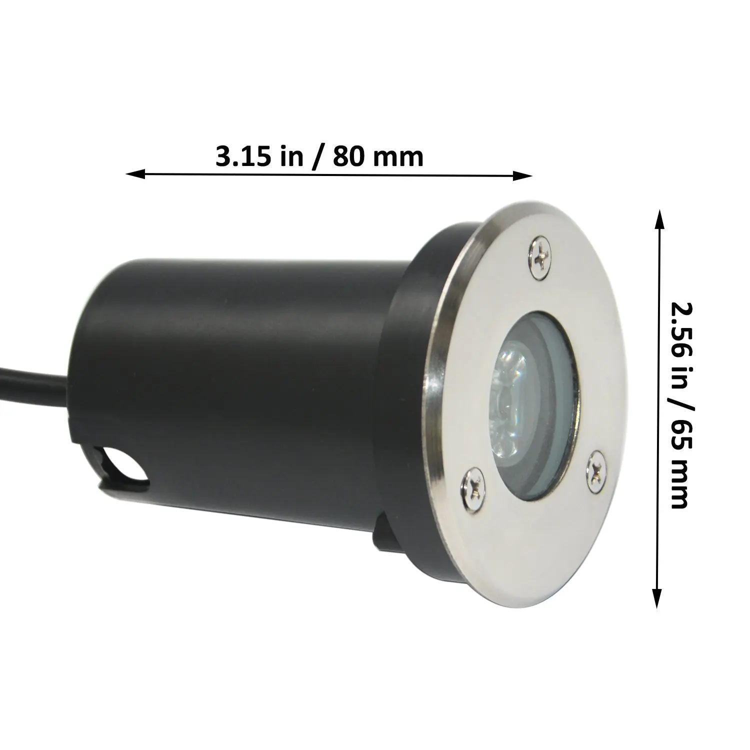 Waterproof LED Underground Lamp 1W 3W 5W High Power LED Buried Light Garden Inground Lighting AC110V 220V 12V