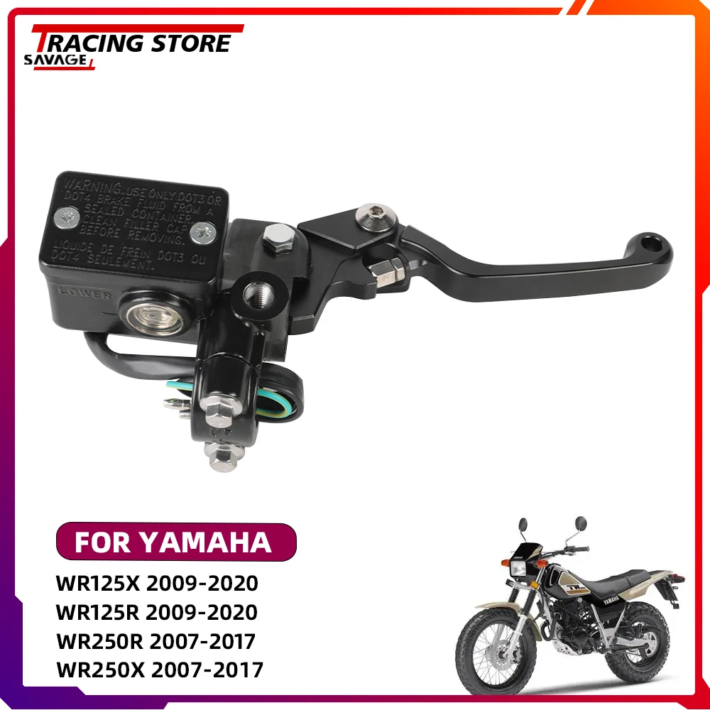 

Brake Master Cylinder Pump with Lever For Yamaha WR125 X/R WR250R WR250X XT660R XT660X XT125R XT125X XG250 TTR250 TW125 TW200