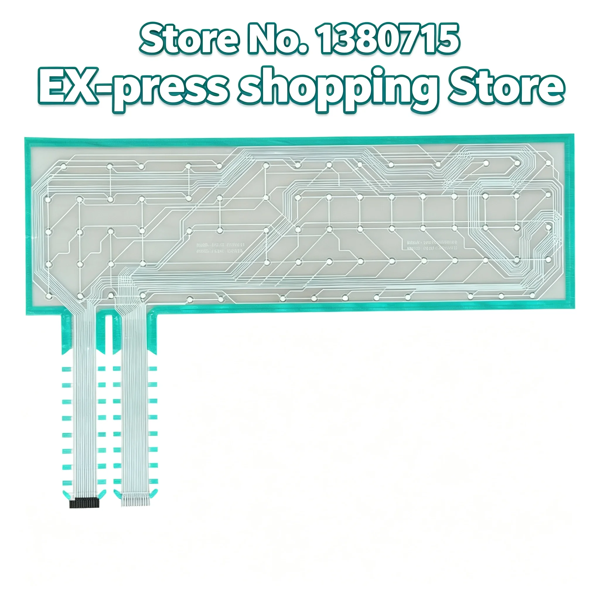 Membrane Switch Keypad Replacement For N86D‑1620‑R001‑01 N86D‑1620‑V301‑02 Industrial Keyboard Repair Part