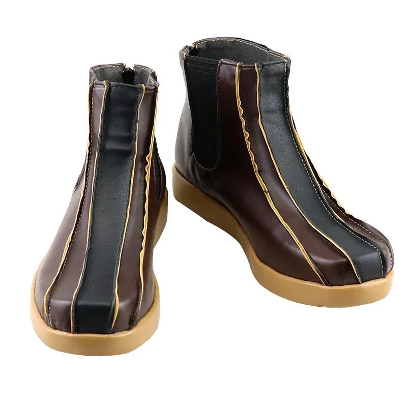 Boba Fett Cosplay Schuhe PU Leder Schuhe Halloween Karneval Stiefel Cosplay Prop Nach Maß Erwachsene Männer Schwarz PU Leder Stiefel