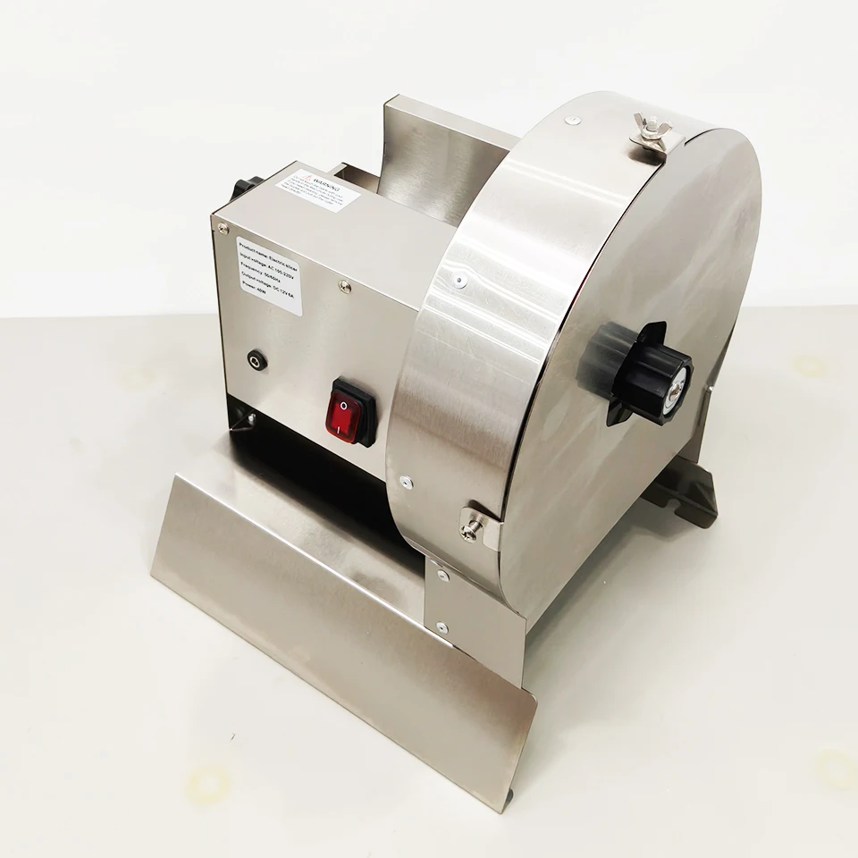 SL06 Stainless Steel Multifunctional Jerky Meat Food Slicer Fast Uniform Slicing of Vegetables Fruits and Meats