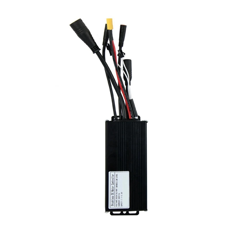 Lithium Battery Modified Electric Scooter Accessories 24V36V48V-30A Sine Wave 3-Mode Controller Waterproof Connector