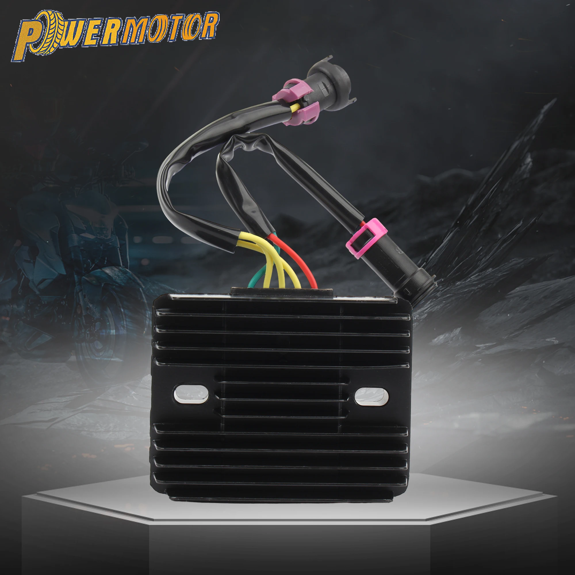 

Universal Motocycle Voltage Regulator Rectifier 5 wires For CFmoto 500 CF500 Honda NTV 600 650 BMW G310 12V ATV Accessories