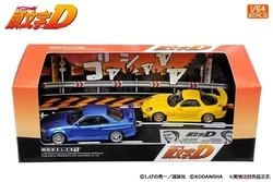 Modeler's 1:64 Initial D RX- 7  BNR34 2 cars set Model Car