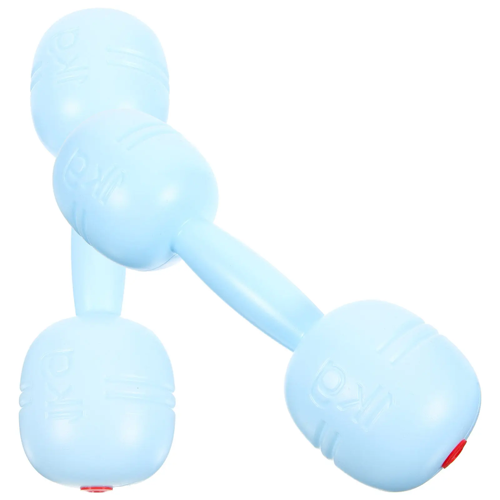 1Pair Water Injection Dumbbell Kids Hand Weight ABS Plastic Exercise Barbell for Children Boys Girls Fitness Training