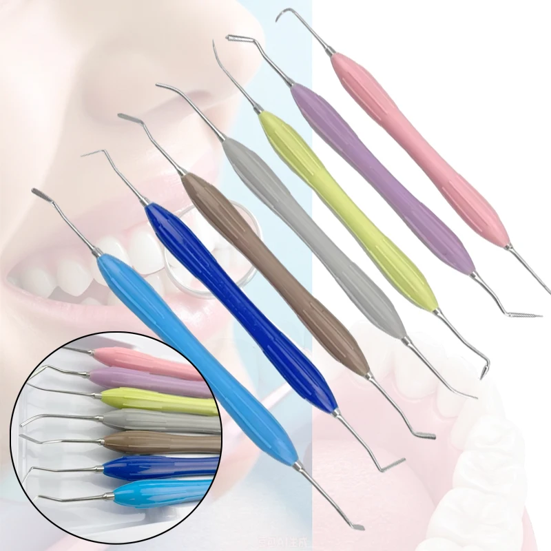 7Pcs Dental LM Resin Filler Kit High-Precision Aesthetic Restoration Knife Dental Tools Set