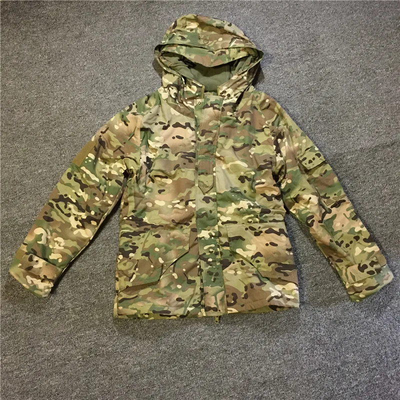 

Tactical Multi Terrain Camouflage Jacket, Winter Plush Trench Coat, G8 Stormtrooper