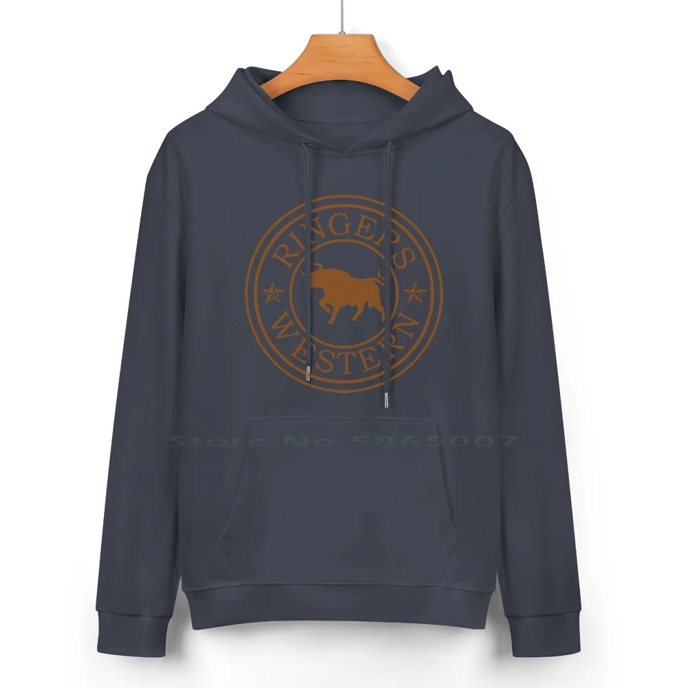 Ringers Western Pure Cotton Hoodie Sweater 24 Colors Get Tags Western Cowboy Cattle Cowgirl Horse Rodeo Outback Ranch Ringers