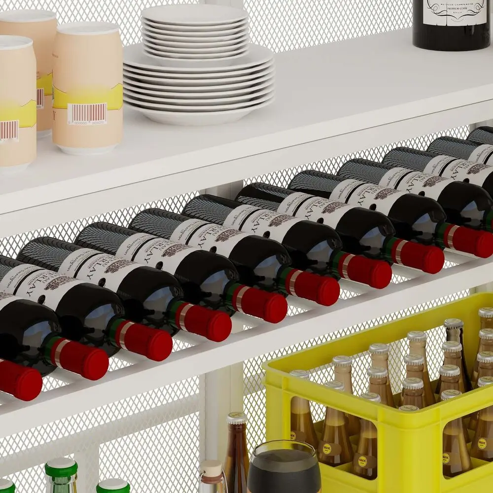 Mini portabicchieri per portabottiglie a forma di L con luce a LED con rilevamento musicale