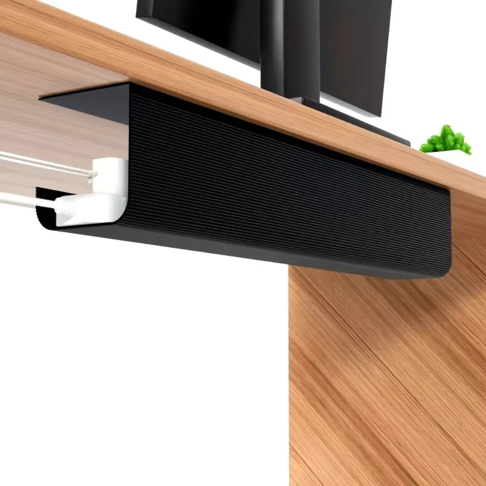 1PC Under Desk Cable Management Tray Self Adhesive Installation, Cord Management, Cable Tray,Under Desk Wire Organizer