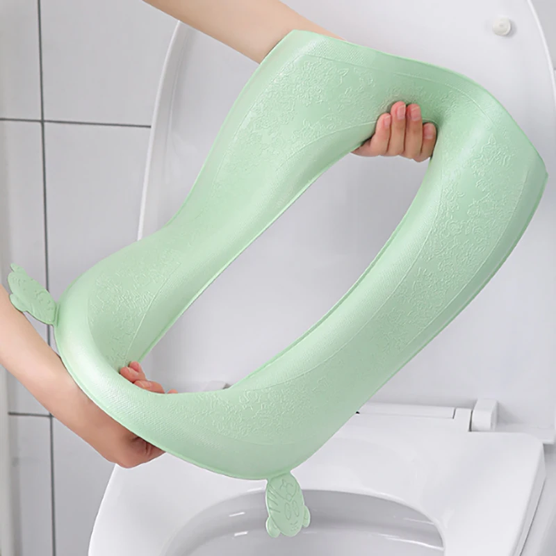 Coprisedile per wc impermeabile in EVA addensato quattro stagioni cuscino per sedile del water universale tipo di pasta accessori per wc per la casa