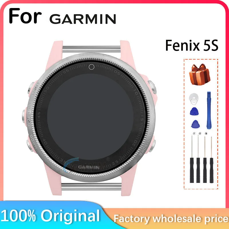 New LCD Screen For GARMIN Fenix 5S LCD Screen Display Repair Garmin Fenix 5S LCD Replacement（No waterproof rubber ring）