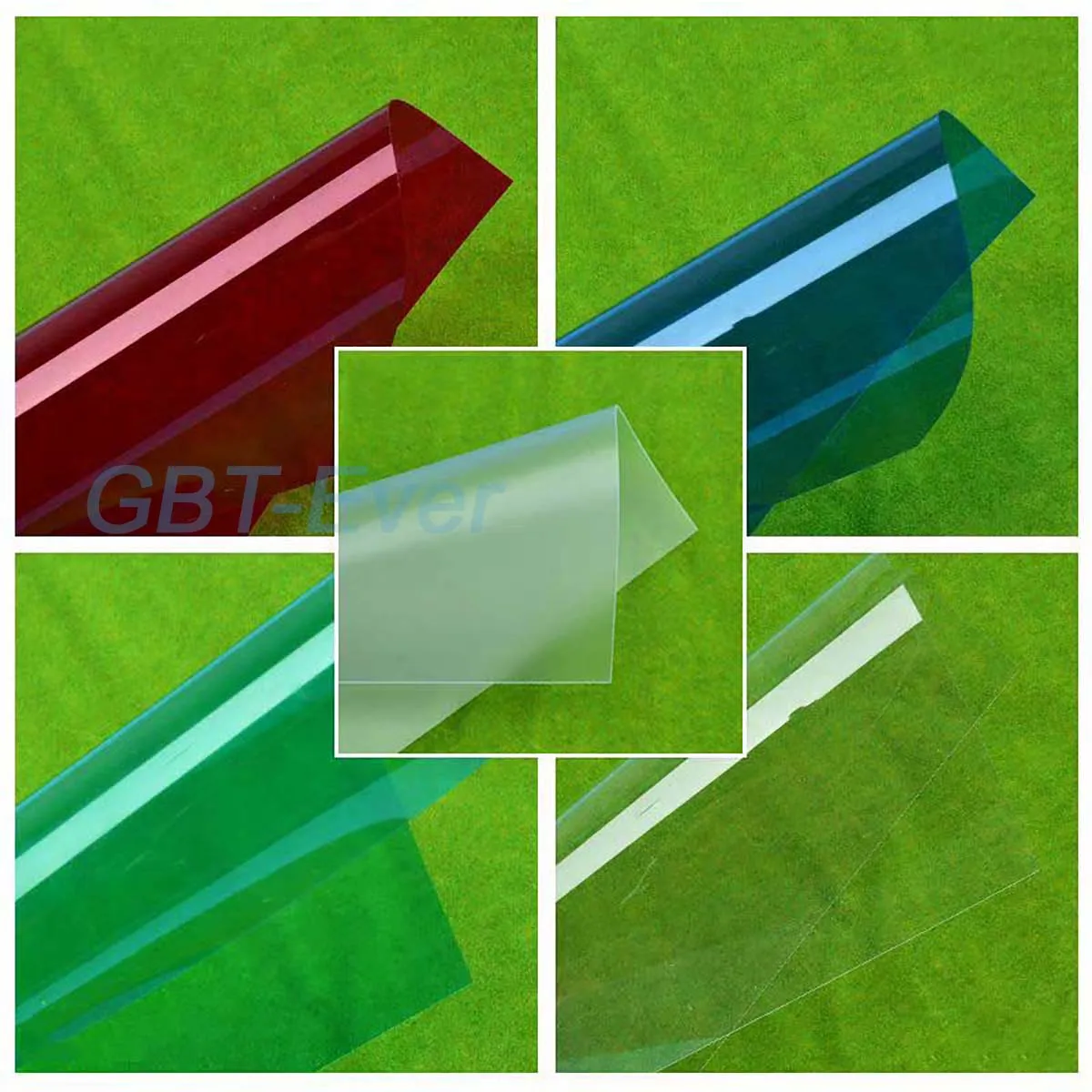 1/3/5Pcs Cellophane Plastic Sheet 300x200 300x600mm Frosted/Red Sheet PVC Sheet Thickness 0.3/0.5mm Architectural Model Material