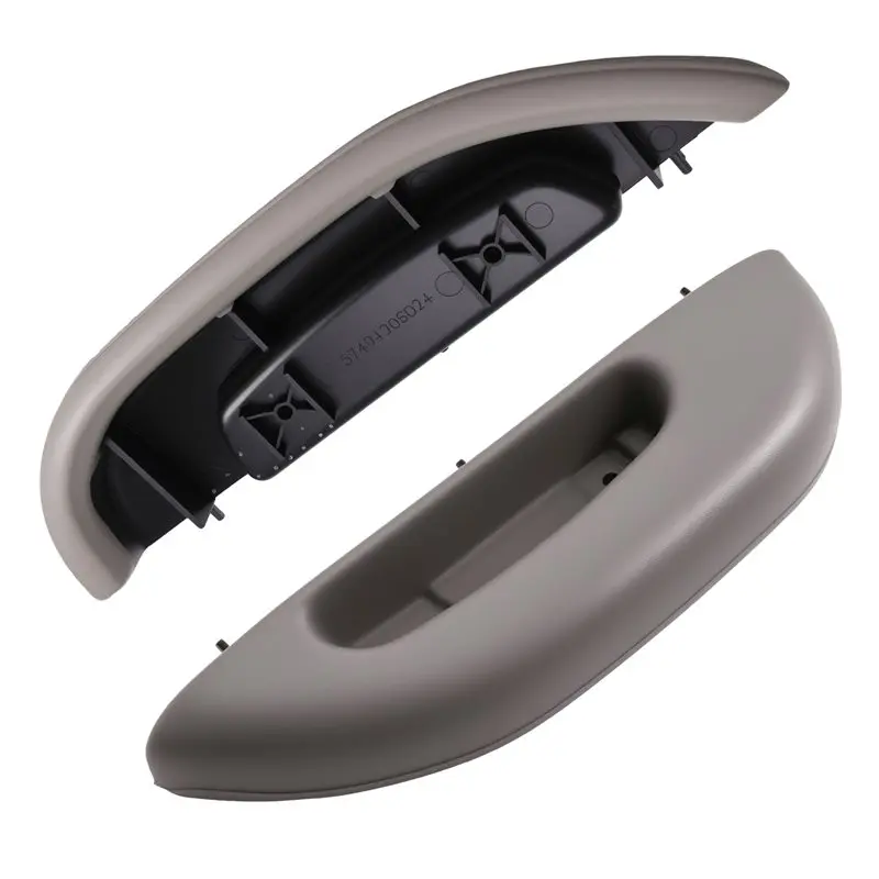 Door Armrest Pull Handle Cover 12376629 12376630 2Pcs For Chevy Express GMC Savana Van 1500 2500 3500 96-2002