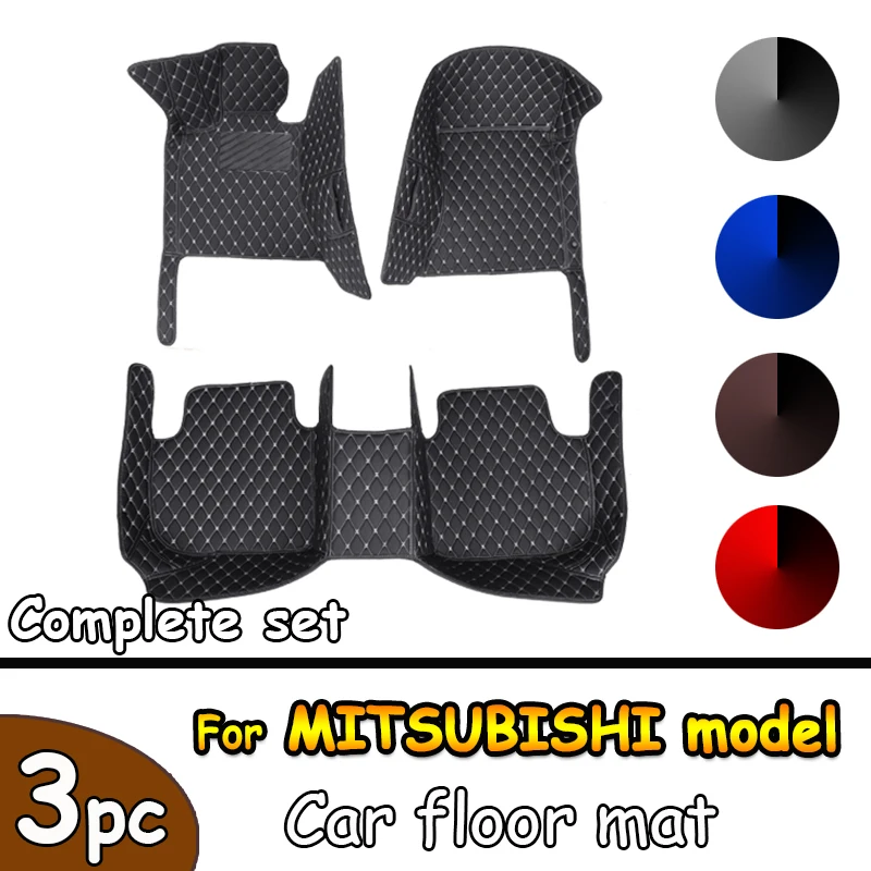 Car Floor Mats For MITSUBISHI Triton Colt CZC L200 Galant 380 ATTRAGE COLT PLUS colt plus io Mirage 2022 2023 Car Accessories