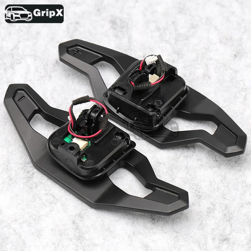 A Replace Steering Wheel Paddle Shifter URUS StyleFor Audi A4 B9 A3 S3 A5 C8 B9 Paddle Shifter URUS  Plastic material