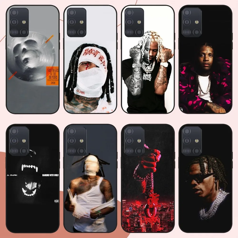 

Rapper Lil Durk Almost Healed Phone Case For Samsung Galaxy 20 10 S24 S22 S23 S30 Note Plus Lite FE ULTRA Cover