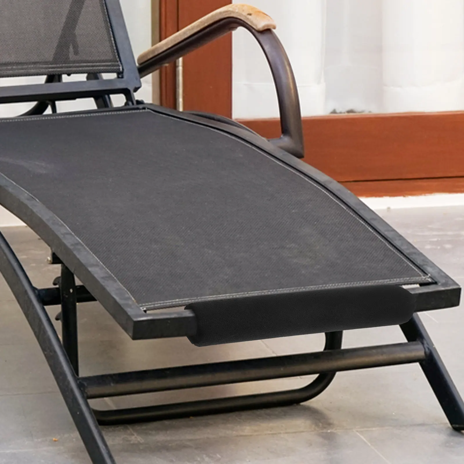 Footrest Cushion for Lounge Chair – Non-Slip Bottom, Indoor & Outdoor Use on Hardwood Floors, Patio, Yard - view 6
