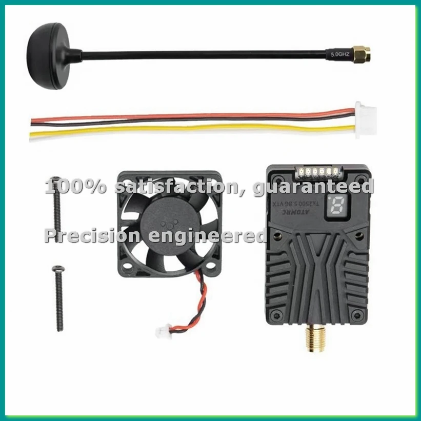 

ATOMRC TX2500 4.9G-5.8G 2.5W VTX FPV Video Transmitter 800/1600/2500mW Supports X/Low Band for RC FPV Drone-PZZW