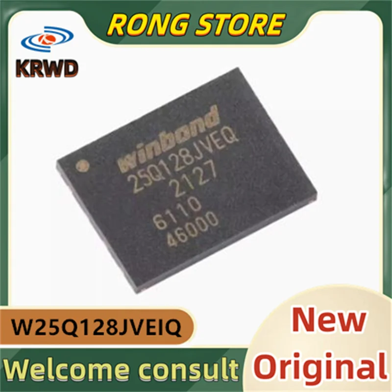 

10 шт. 25Q128JVEQ W25Q128JVEIQ WSON-8 3 В 128 Мбит, новые и оригинальные