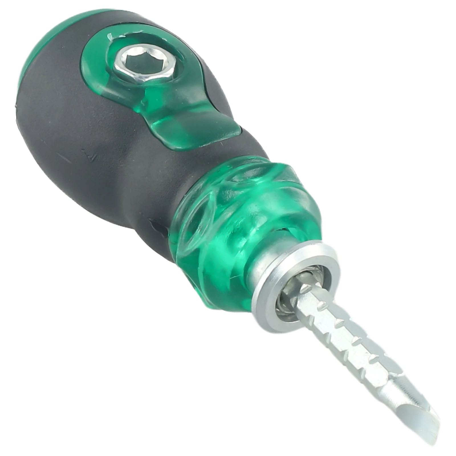 

Scalable Screwdriver More Labor-saving Chrome Vanadium Steel Easier Hanging Mini Dual Purpose Short Distance Brand New