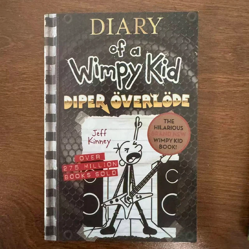 Diary of a Wimpy Kid Choose 1 Book Diper Överlöde No Brainer Hot Mess Jeff Kinney Kids Humor Comic Chapter Reading Book