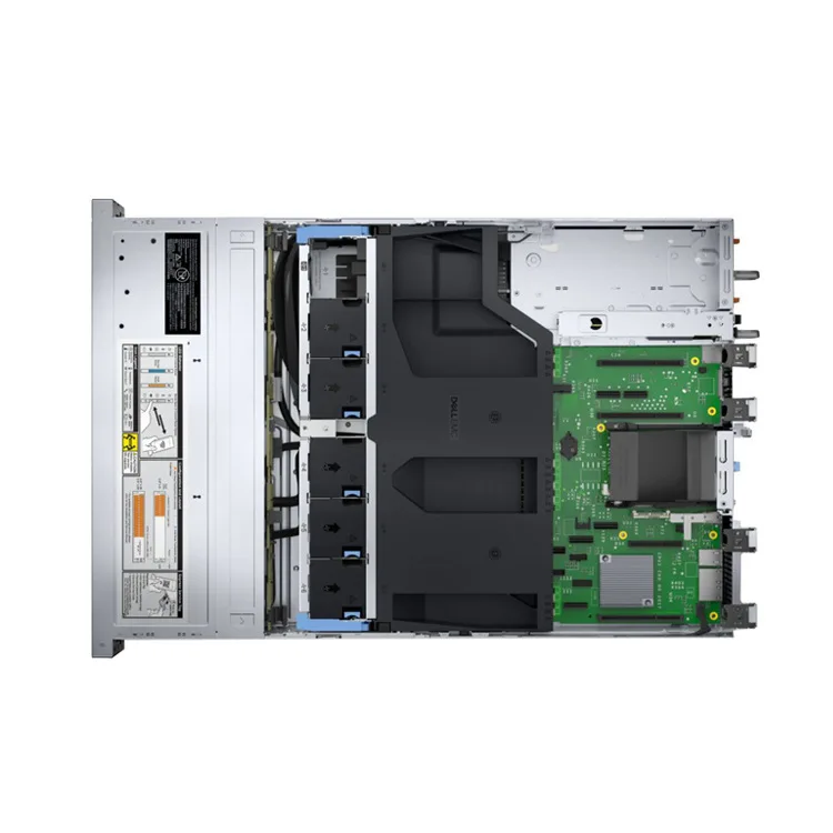 Cocok untuk Server Rak Dell R550 2U, Server Web Mesin Virtual Teknologi Jaringan Pemantauan Host