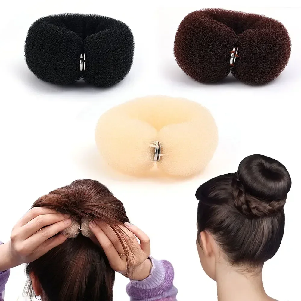 Magic Roll Foam Sponge Easy Big Ring Women Fashion Hair Bun Maker Donut Hair Styling Tools Hairstyle Hair Accessories for Girls