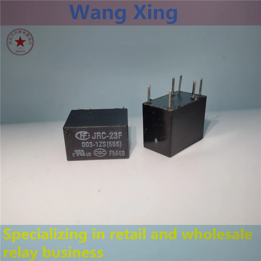 

JRC-23F 003-1ZS(555) 005-1ZS(555) 012-1ZS(555) 024-1ZS(555) Electromagnetic Power Relay 6 Pins