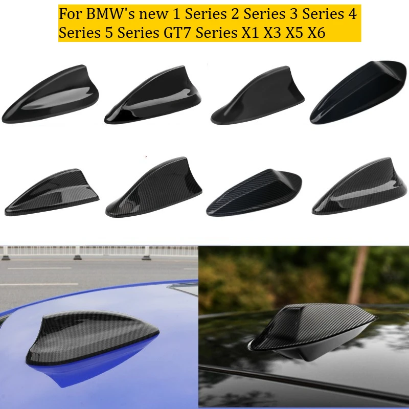 لسيارات BMW الجديدة 1 2 3 4 5 Series GT7 Series X1 X3 X5 X6 تعديل غطاء هوائي زعانف القرش ألياف الكربون