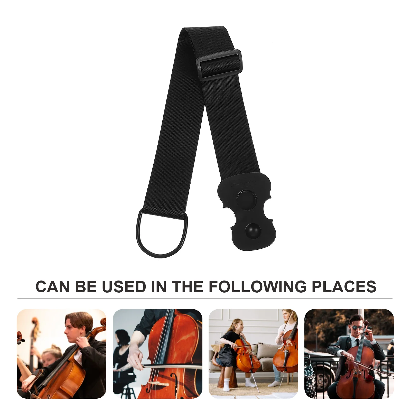 Bracket Anti-slip Mat for Cello Electric Guitar Accessories Non- Stopper Rest Holder Plastic Steel Tourte End-pin