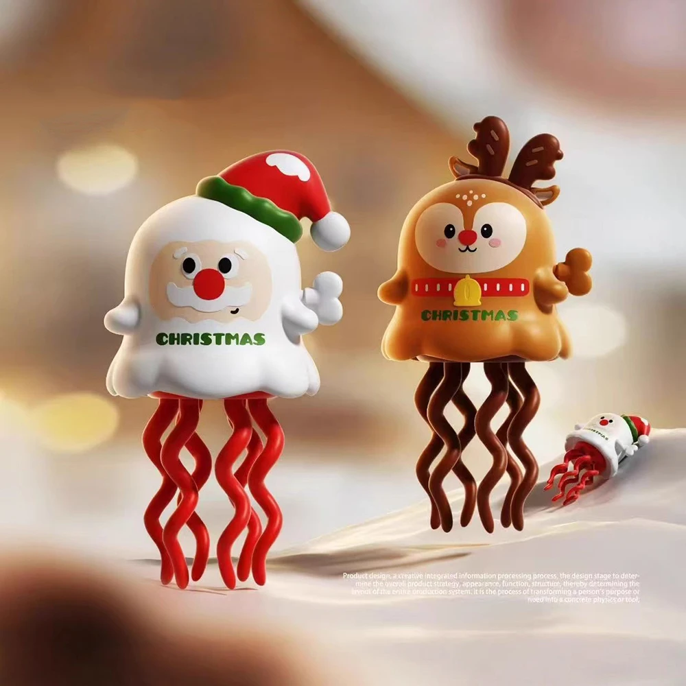 Cute Desktop Ornaments Halloween Magic Dancing Ghost Twist Clockwork Slide Unzip Children's Puzzle Toys Christmas Gifts for Kids