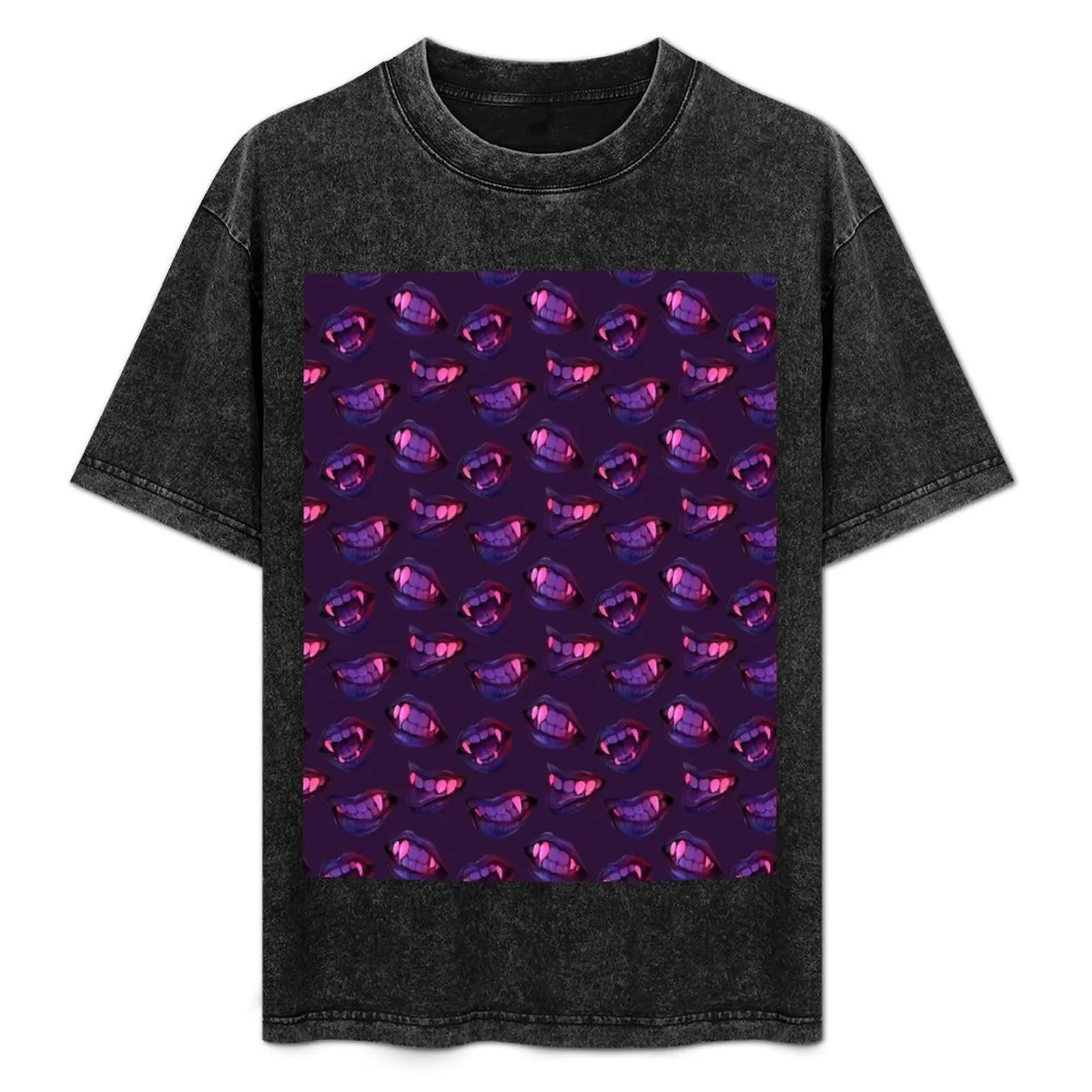 

Fangs Out! T-Shirt All Weather Casual Short Sleeve