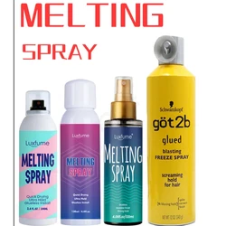 Melting Spray for Lace Wigs Got2b Spray Glue for Lace Front Hair Gel Accessories C22 remover wig installation kit set