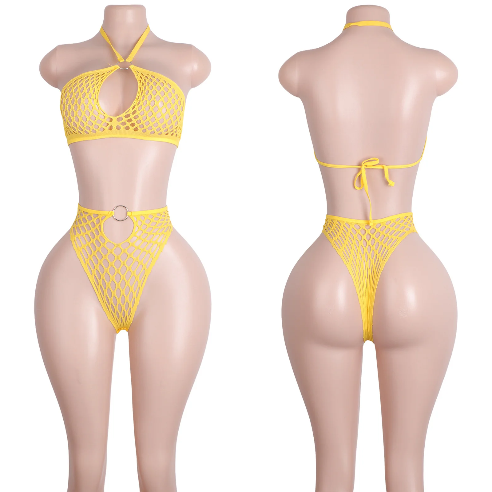 Underwear Thong Set Sexy Lingerie Women Elegant Sleepwear Intimate Apparel Comfortable Underwear Sets Party Wear Bodysuits