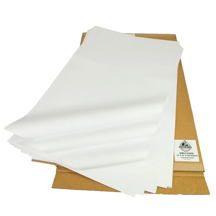 Uncoated Inkjet Bond Paper, 13 x 19, 250 sheets per pack