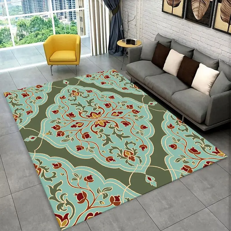 Fashion Nordic Bohemia Luxury Large Area Rug Non-slip Durable Carpet for Bedroom Living Room Sofa Doormat Home Decor Floor Mat