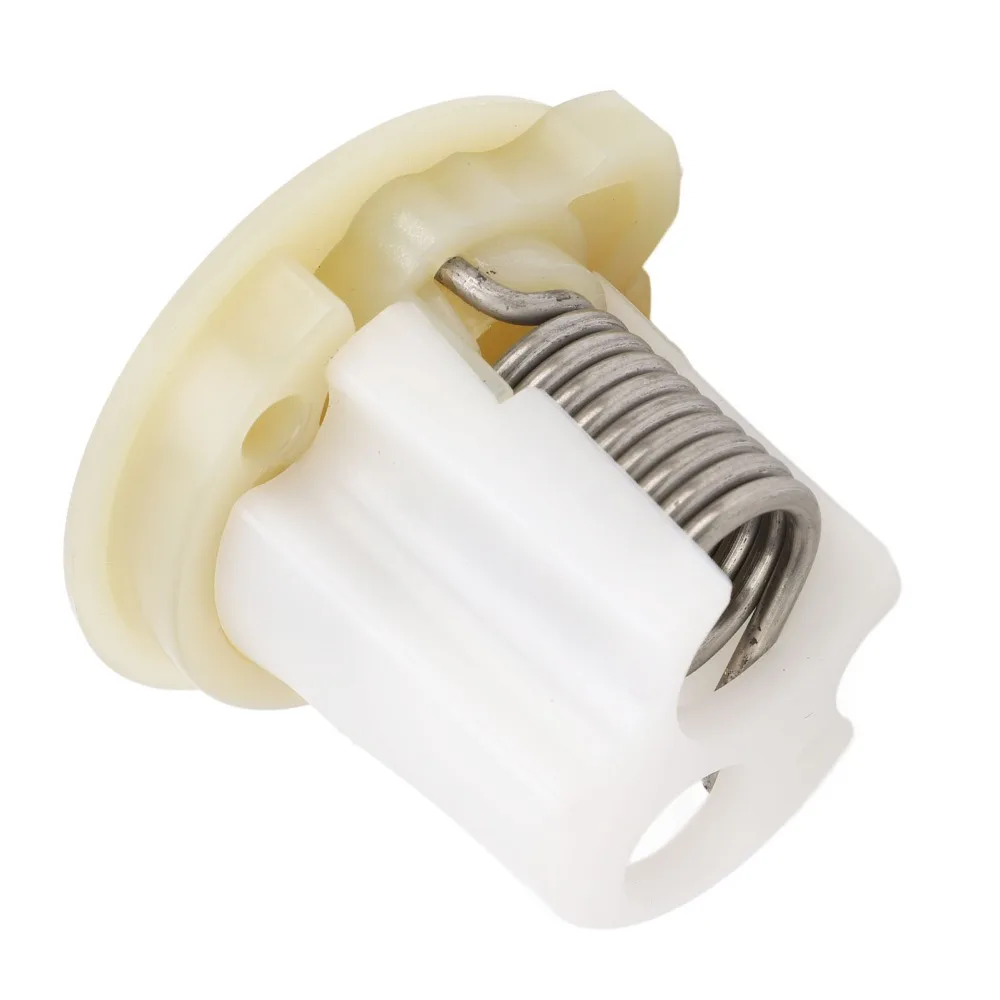 385236096 RV Toilet Spring Cartridge Kit ABS Plastic White End Cap Spring Cartridge Kit Bolts Vacuflush Toilets Traveler Toilets