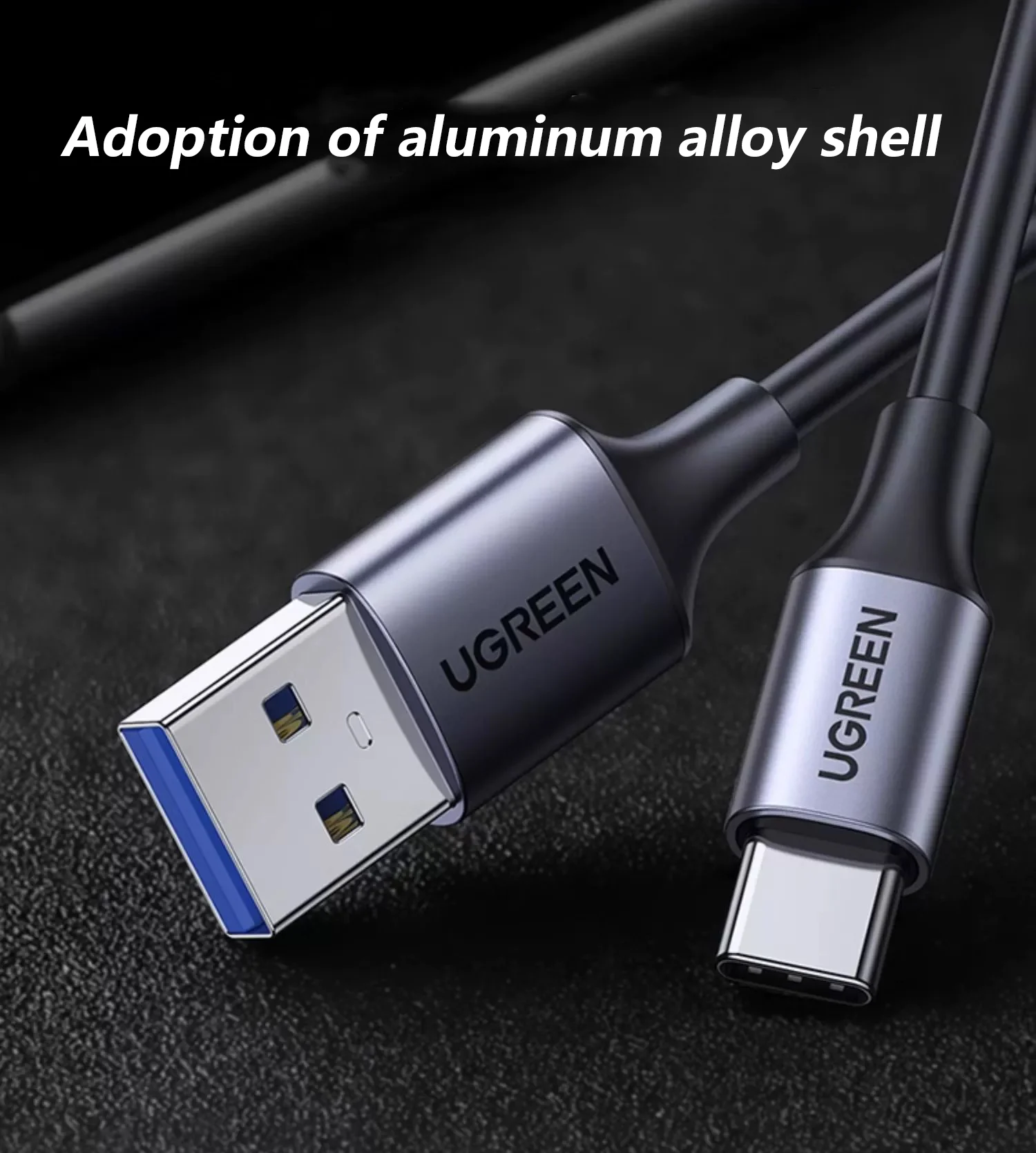 UGREEN Кабель USB 3.0 — Type C 3A Кабель для зарядного устройства USB a — USB C Кабель для быстрой зарядки с высокой передачей