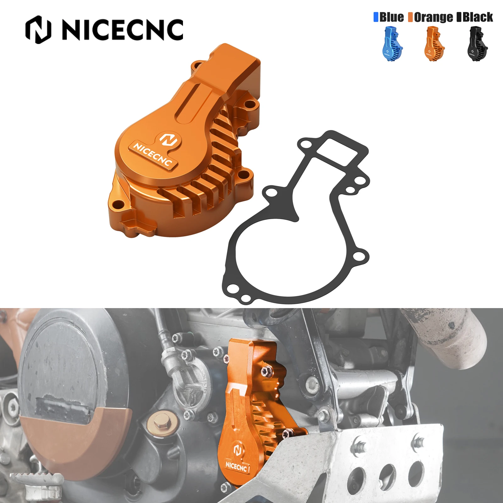 

For KTM 690 Enduro R 690 SMC R CNC Water Pump Cover 690 Duke R Supermoto R Husqvarna 701 Enduro Supermoto 16-25 GasGas ES SM700