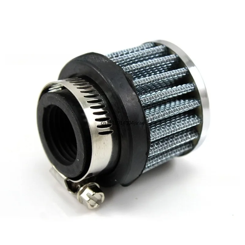 12‑25mm Mini Mushroom‑Head Air Filter Universal Small Intake Filter for Car Waste Gas Pipe Modification