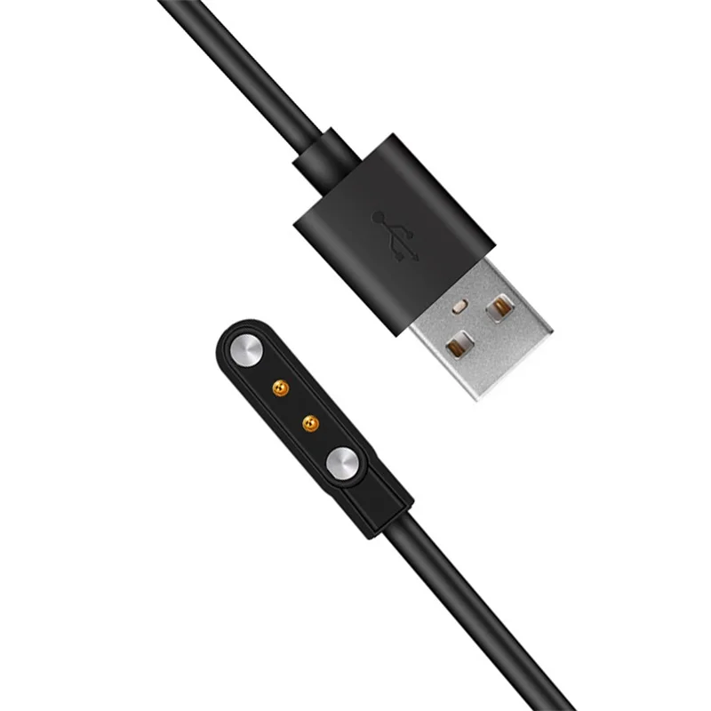 For Haylou Solar LS05 Charger Adapter Magnetic USB Fast Charging Cable For Imilab kw66 Ticwatch GTX OnePlus Nord YAMAY SW022