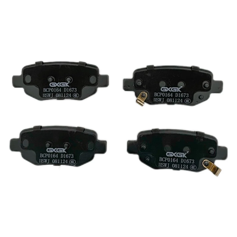 

Rear Disc Brake Pads D1673 For CHER A3 M12 1.6L 2008-2015 metal material Car Accessories