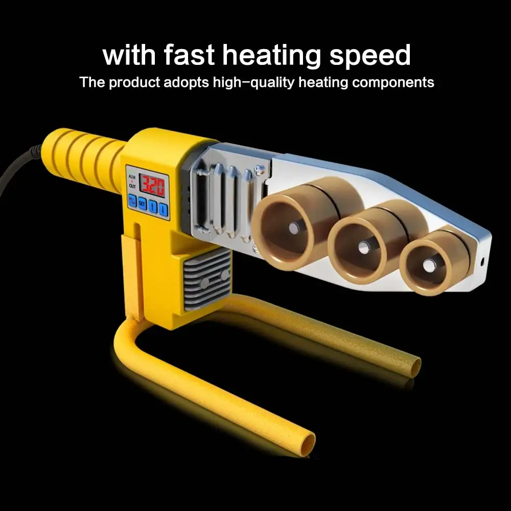 Constant Temperature Quick-Heat Welding Machine New Design EU Plug Heat Fuse Water Pipe Welder Water Pipe Installation
