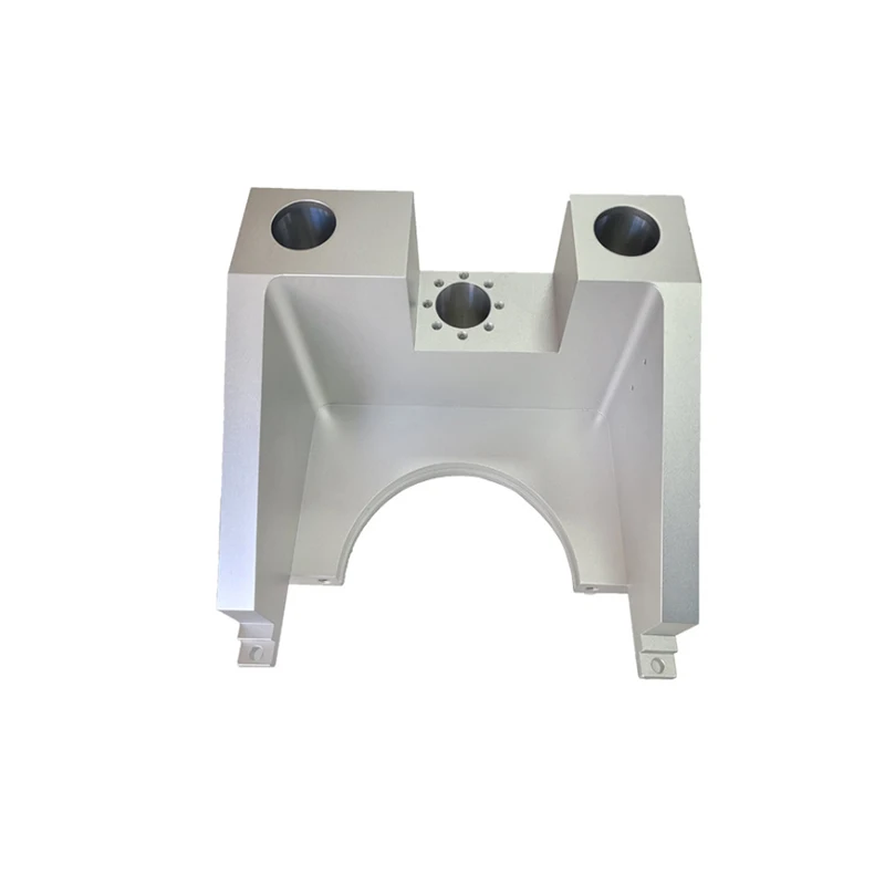 

CNC machining aluminum alloy precision machining custom H-type equipment base Mechanical fixing accessories