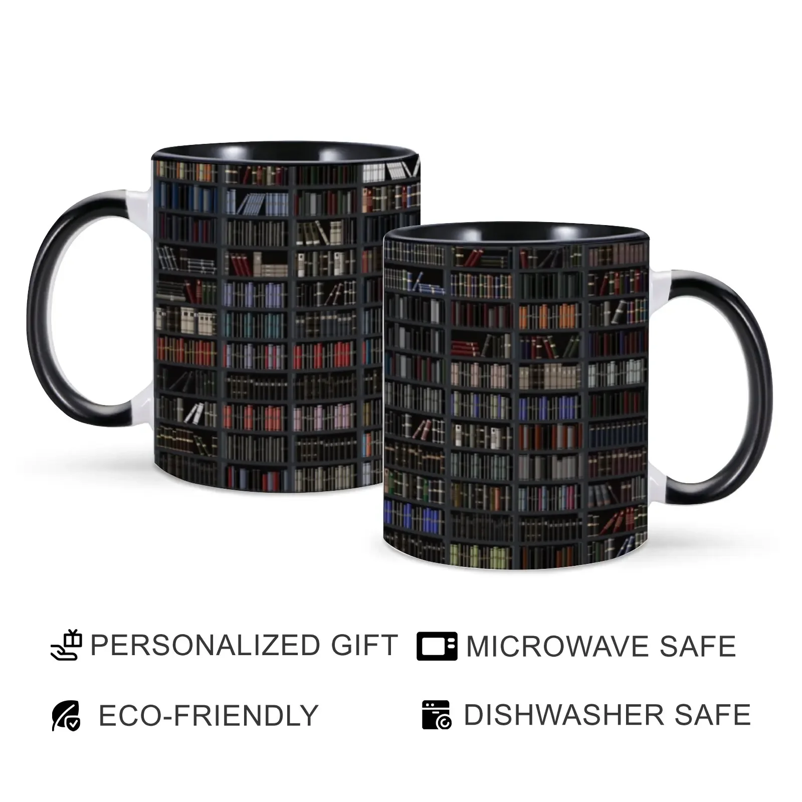 1pc Bibliothek Bücherregal Tasse Buch Liebhaber Kaffeetassen Buch Kaffeetasse Tassen Buch artikel Bücherwurm Tasse Geschenke für Leser Geschenke