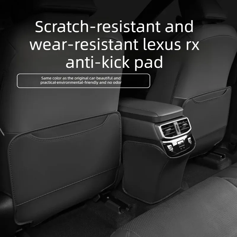 

Защитная накладка на спинку сиденья для Lexus RX350h, RX500h, RX300, NX 2015-2025 – специальные автомобильные аксессуары для интерьера, защита от ударов ногами