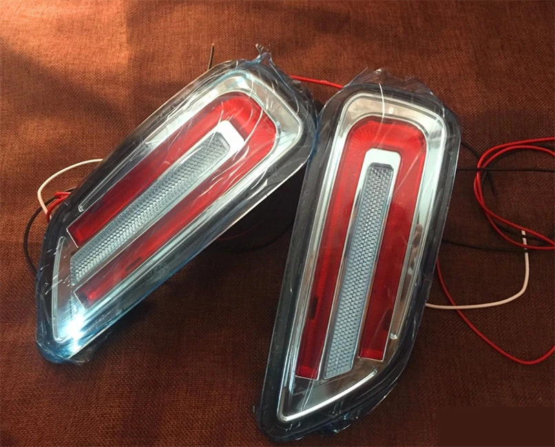 

Стайлинг автомобиля, 2 шт., светодиодные противотуманные фары, замена заднего бампера, задний стоп-сигнал для Nissan Patrol Y62 2012-2019, аксессуары