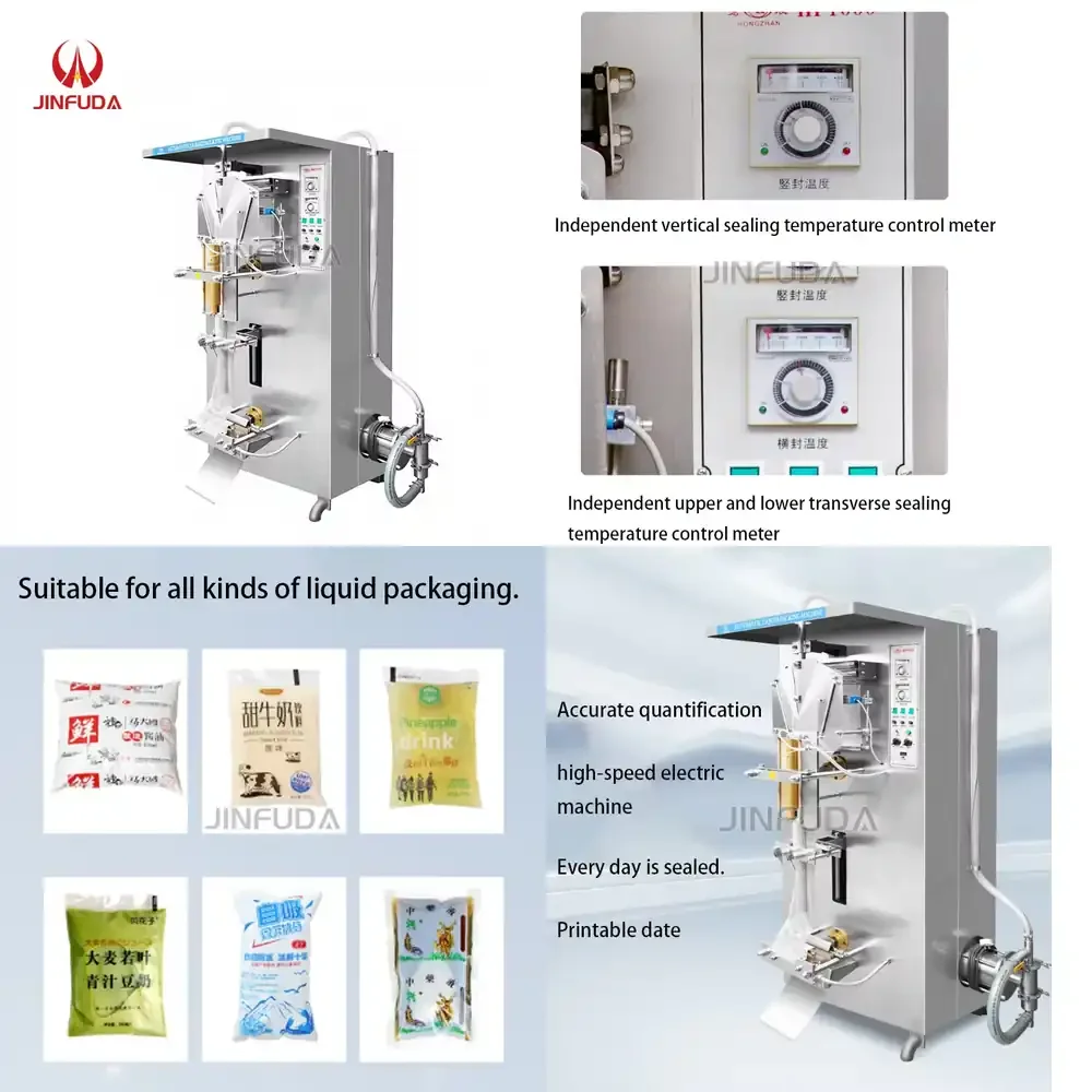 

Автоматическая электрическая машина для упаковки пластиковой пленки с боковой запайкой и высокой производительностью, с прецизионным дозирующим насосом для